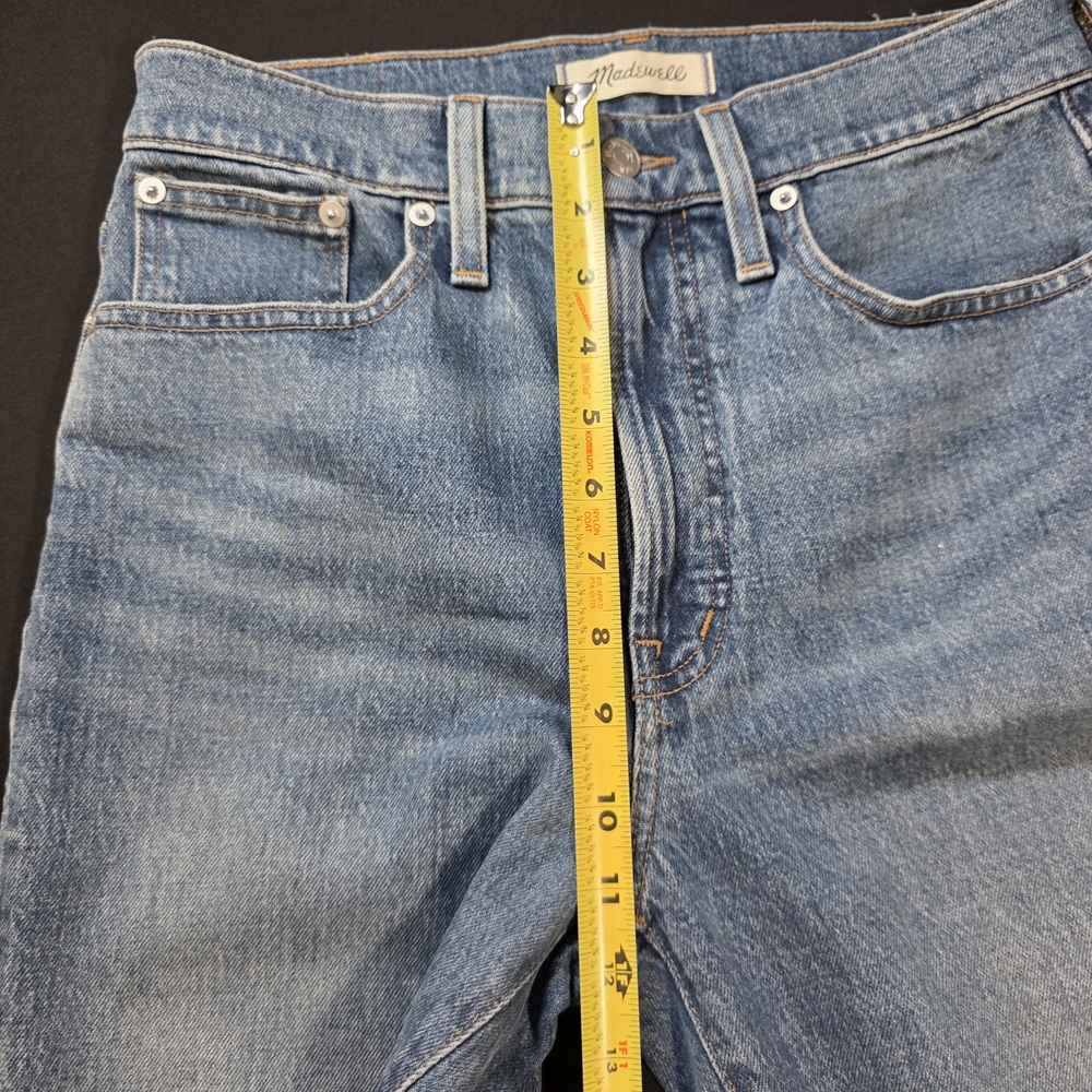 Madewell The Perfect Vintage Jean, Medium Blue Denim Jeans, Womens Size 27 - Picture 5 of 14